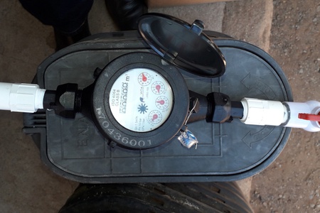 Medidor de agua