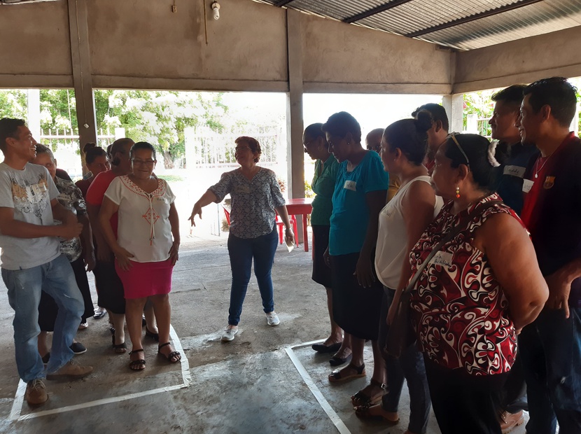 Dinámicas grupales de interacción en Chinandega