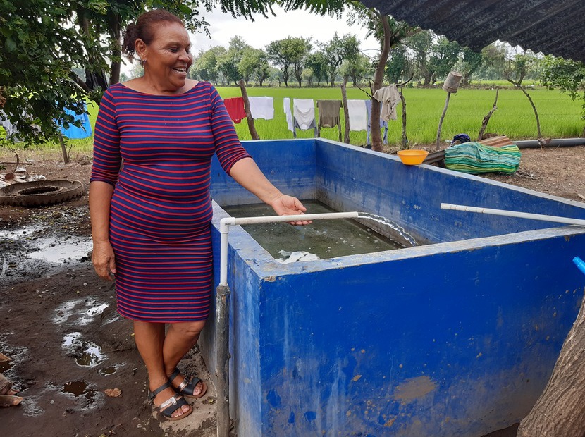 Los Ébanos dejan atrás la escasez de agua