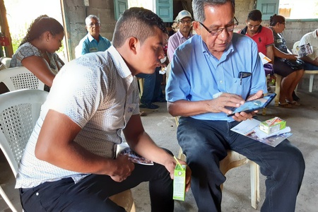 Capacitandose mediante la app CAPS-Nicaragua