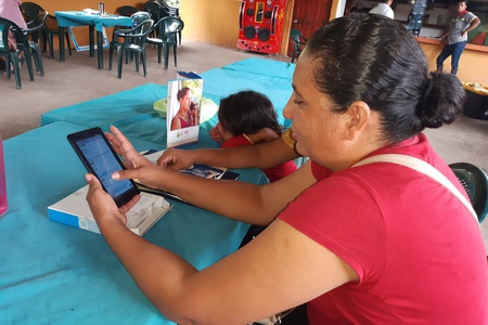 Práctica con la Tablet del CAPS