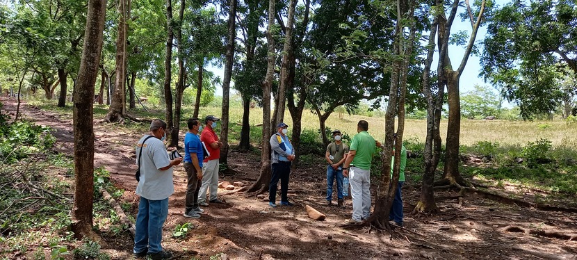 Recorrido por instalaciones de la Caseta de control.